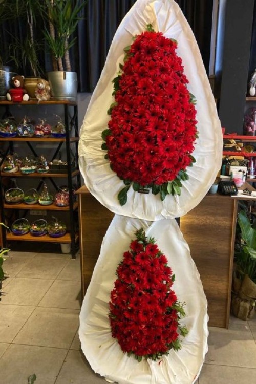 KIRMIZI GERBERA ÇELENK